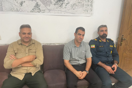 تجلیل ریاست بیمارستان سیدالشهداء از حافظان امنیت