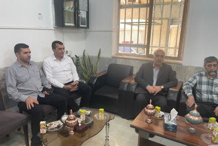 تجلیل ریاست بیمارستان سیدالشهداء از حافظان امنیت
